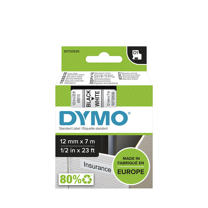 Prægetape, DYMO D1 45013 - Billede 8