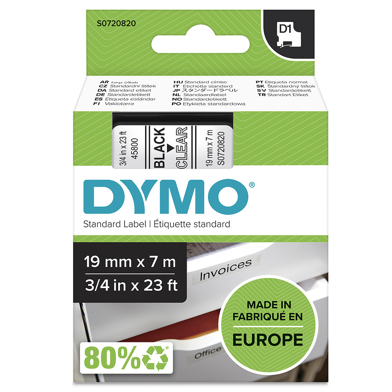 Prægetape, DYMO D1 45800