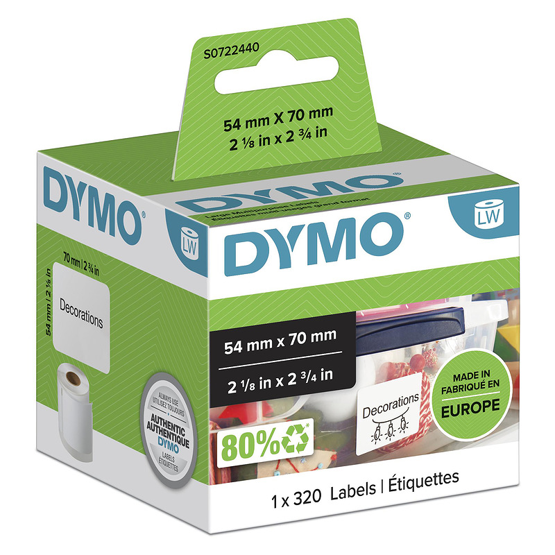 DYMO Ægte LabelWriter Universaletiketter