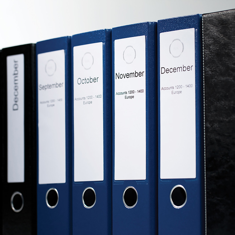 DYMO Ægte LabelWriter-etiketter til ringbind - Billede 3