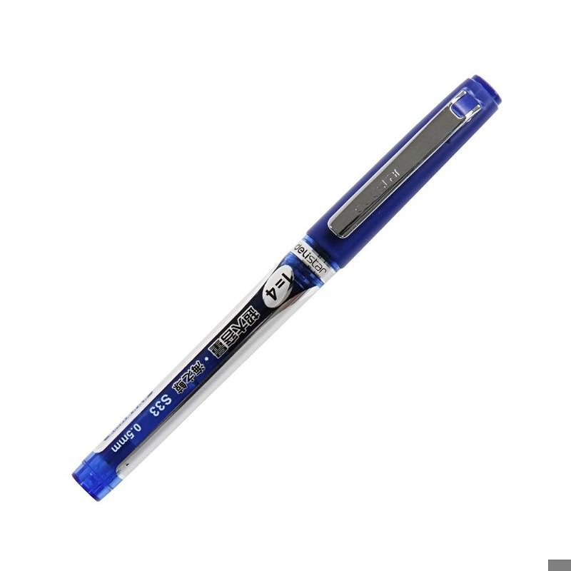 Gel Pen med 0,5mm spids sort blæk