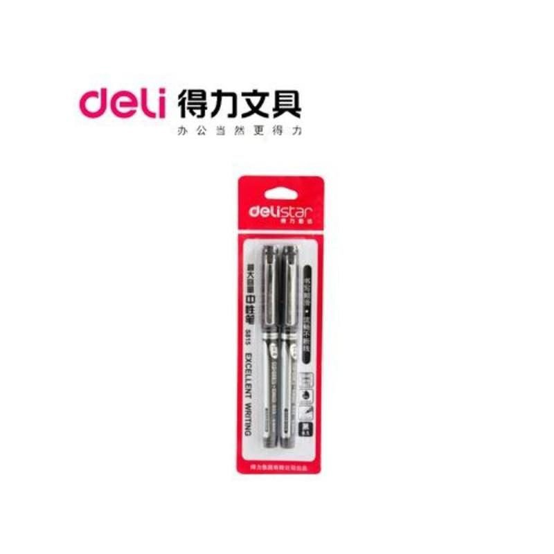 Gel pen med ergo gummi grip 0,5mm Sort