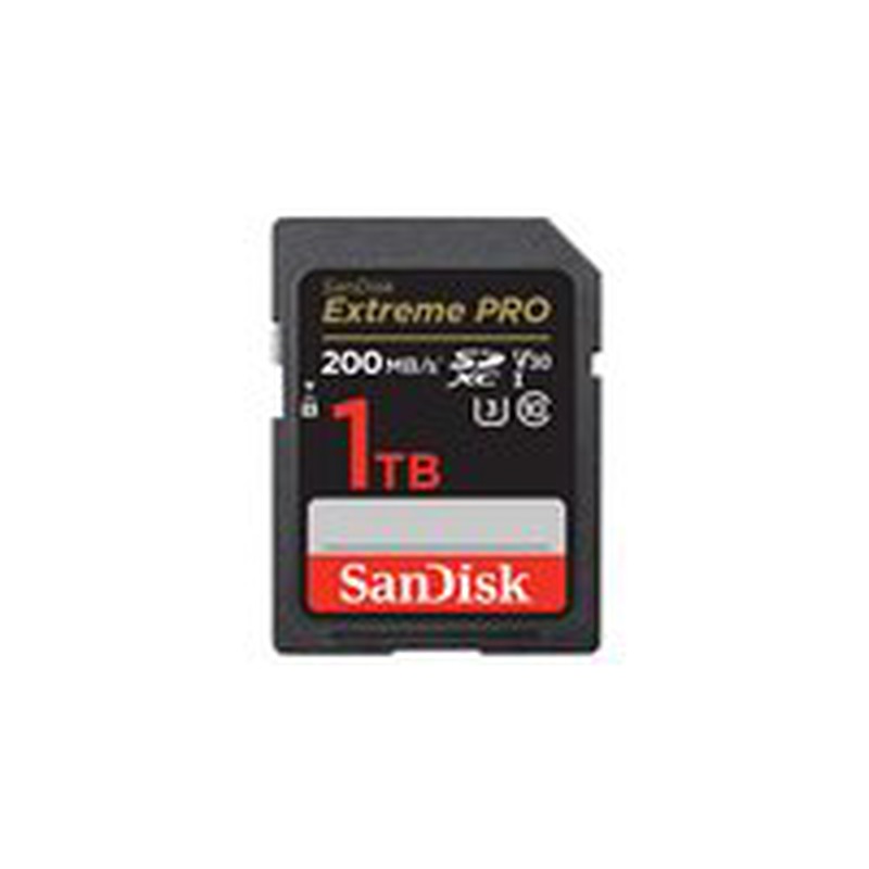 SanDisk SD card SDSDXXD-1T00-GN4IN / Extreme Pro 1TB V30 Red/Black