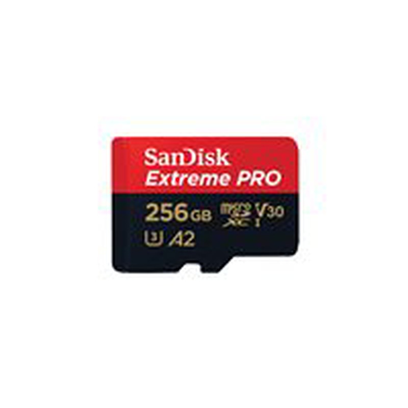 SanDisk Micro SD-Karte SDSQXCD-256G-GN6MA / Extreme Pro 256GB V30 S Red/Black