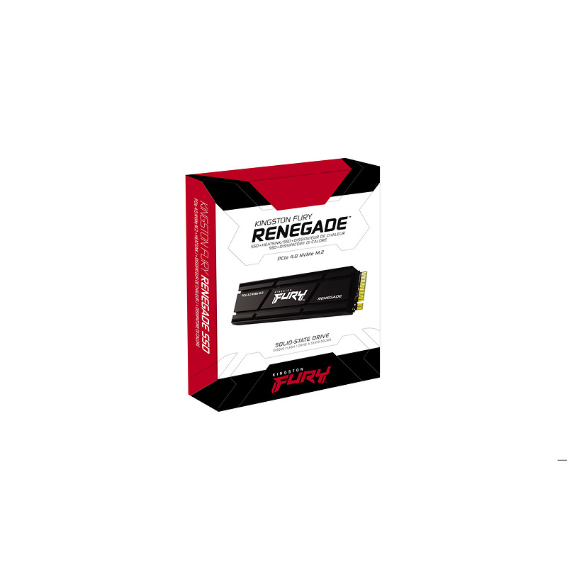 Kingston Technology 2000G RENEGADE PCIe 4.0 NVMe SSD M/HEATSINK - Billede 4