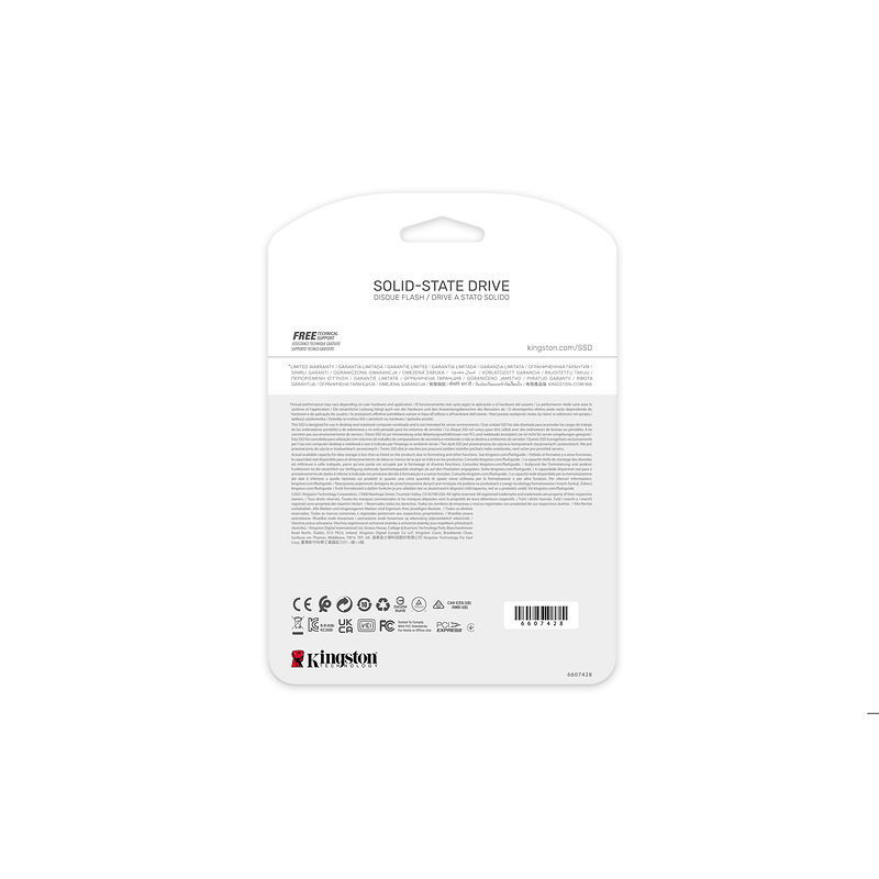 Kingston Technology 2048G KC3000 M.2 2280 NVMe SSD - Billede 5