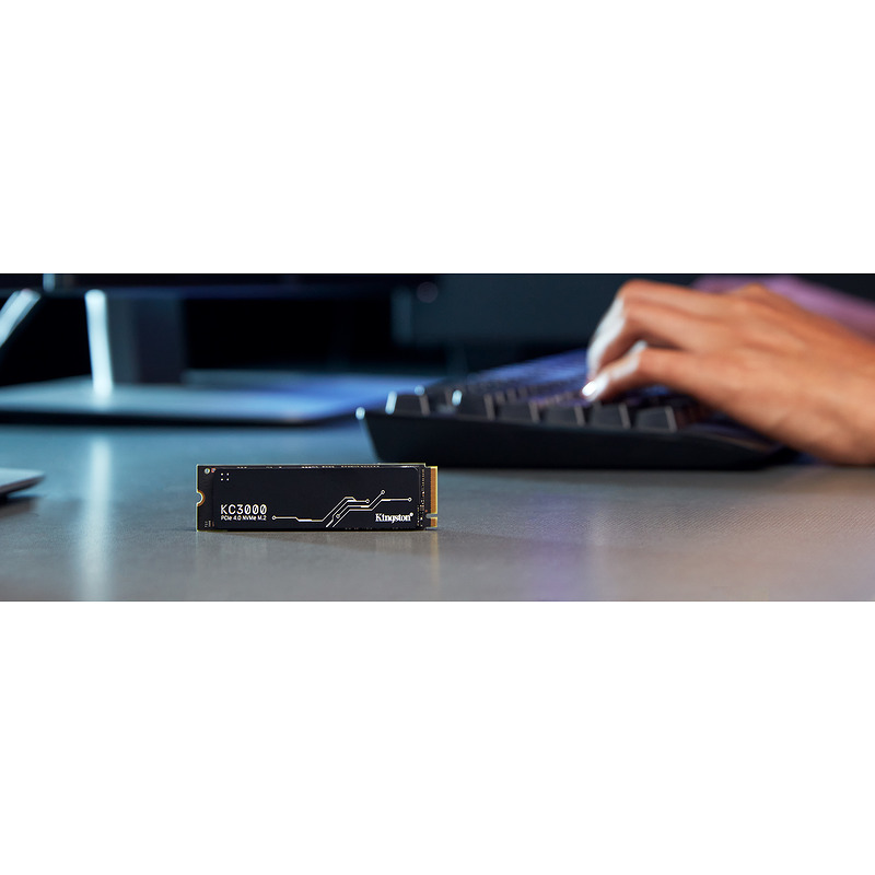 Kingston Technology 2048G KC3000 M.2 2280 NVMe SSD - Billede 6