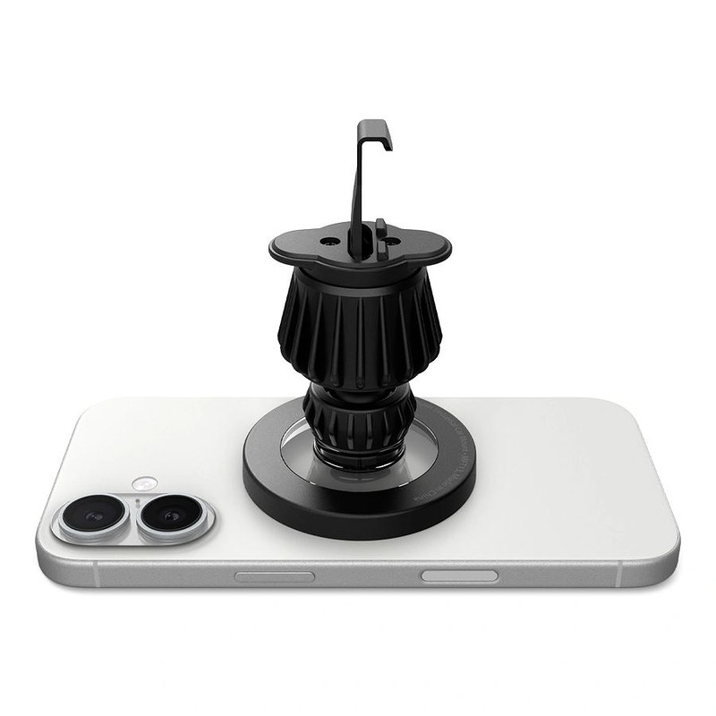 SPIGEN MFT13 MAGNETIC MAGSAFE DASHBOARD & VENT CAR MOUNT BLACK - Billede 3