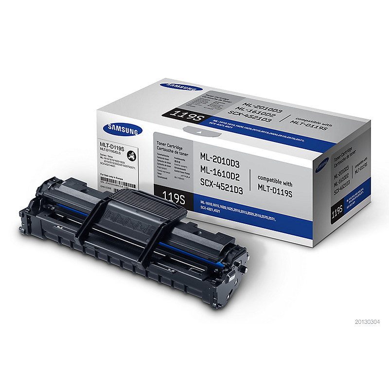 Samsung MLT-D119S tonerpatron 1 stk Original Sort