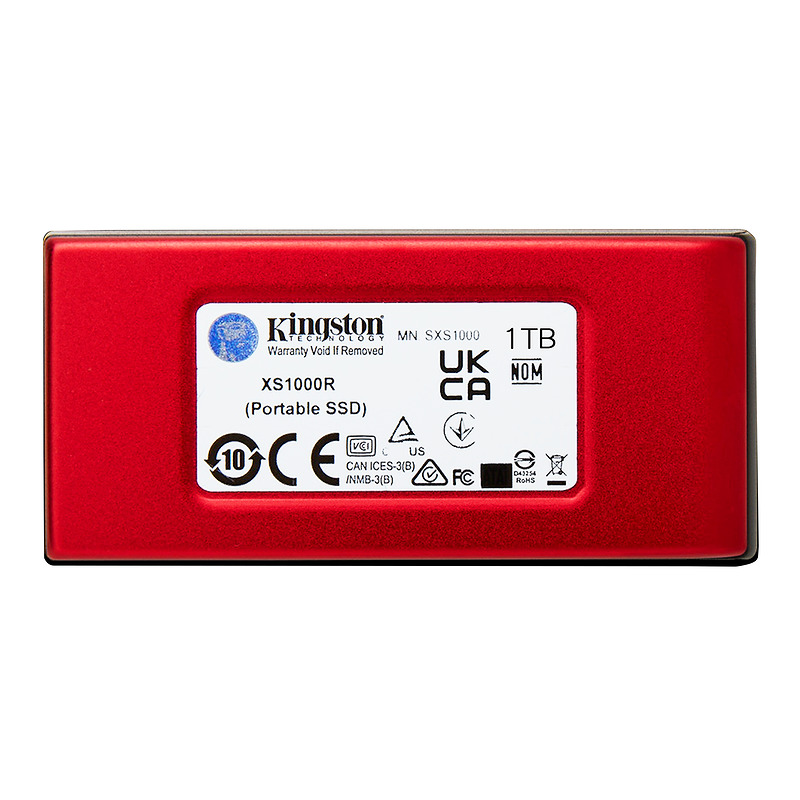 Kingston Technology XS1000 Red - Billede 2