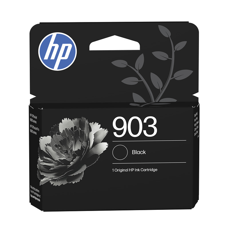 HP Original 903-blækpatron, sort