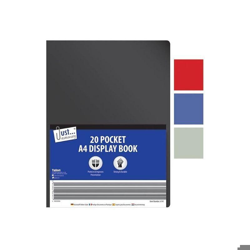 Tilbuds mappe A4 med 20 lommer