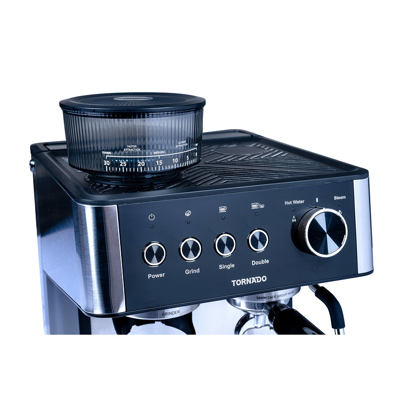 TORNADO TCM5431-GS Semi-auto Espressomaskine 2,3 L - Billede 15