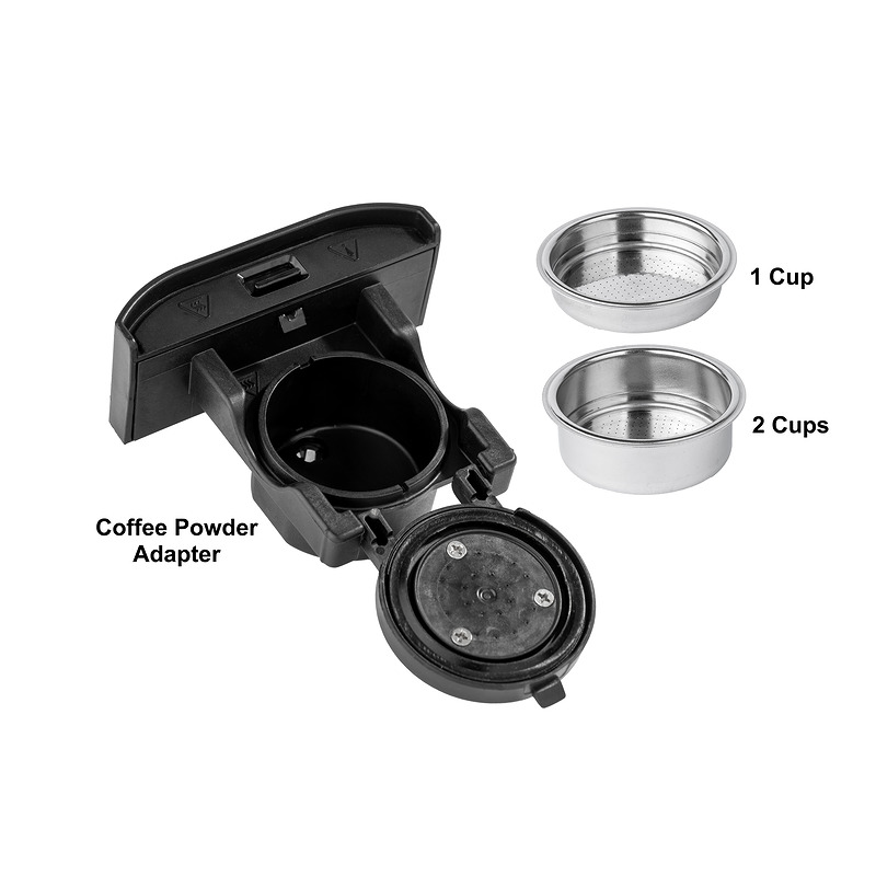 TORNADO TCM7042-GS Fuld-auto Kapsel kaffemaskine 1,5 L - Billede 16