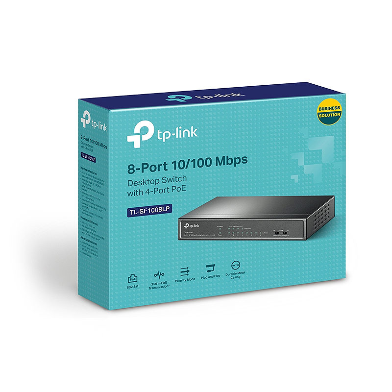 TP-Link TL-SF1008LP network switch - Billede 3