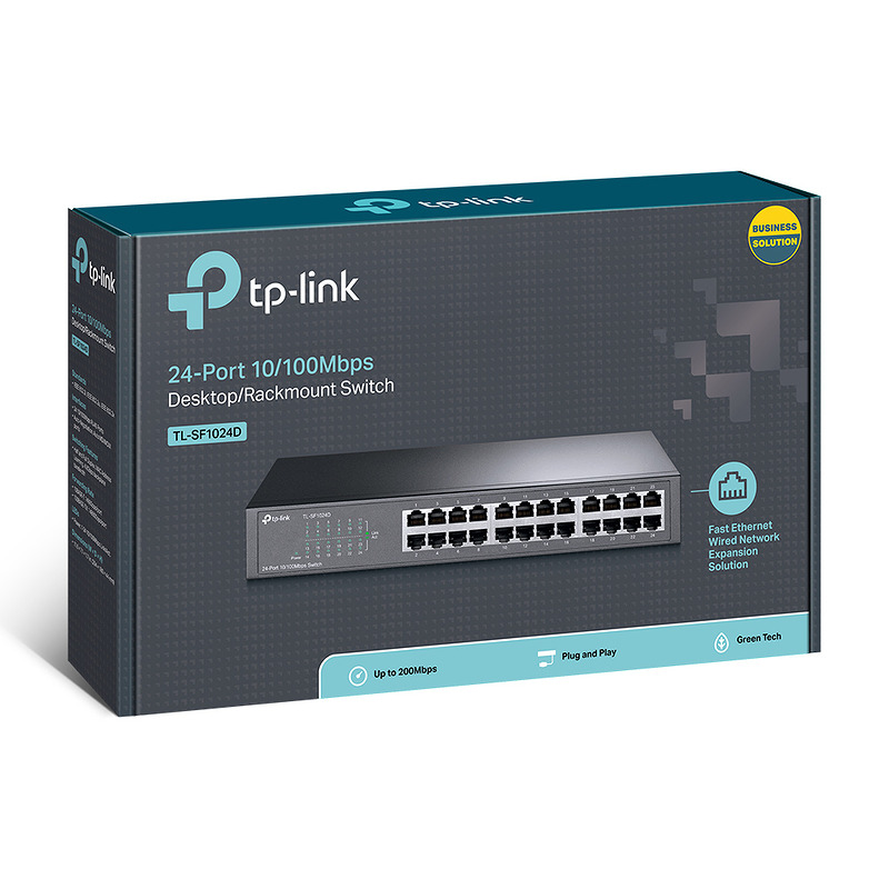 TP-Link TL-SF1024D network switch - Billede 4