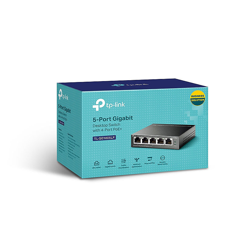 TP-Link TL-SG1005LP network switch - Billede 3