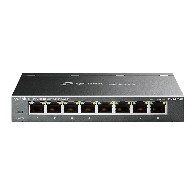 TP-LINK, Switch SG-108E - Black