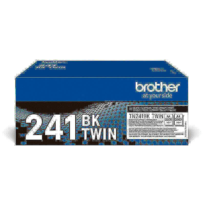 Brother TN-241BKTWIN tonerpatron 2 stk Original Sort