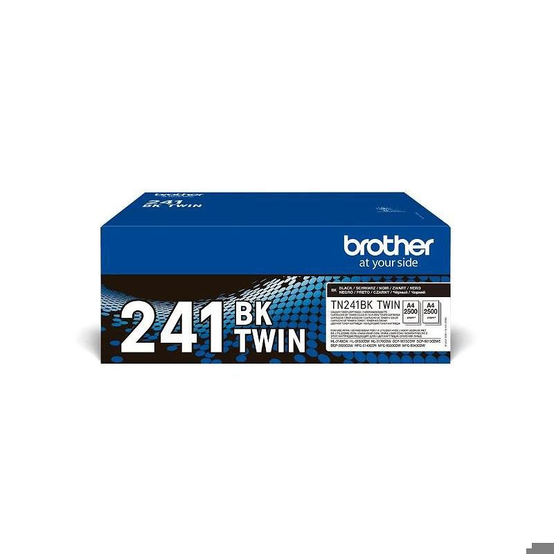 Brother TN-241BKTWIN tonerpatron 2 stk Original Sort - Billede 2