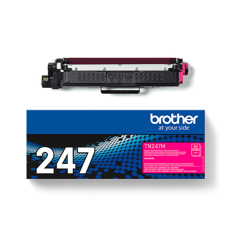 Brother TN-247M tonerpatron 1 stk Original Magenta - Billede 4