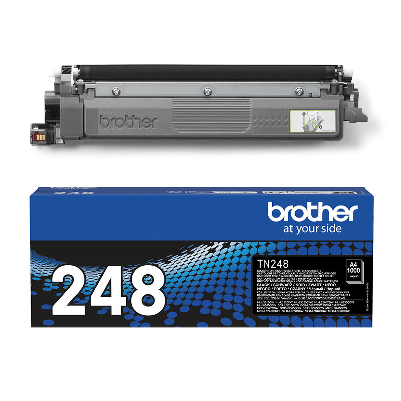 Brother TN-248BK tonerpatron 1 stk Original Sort - Billede 3