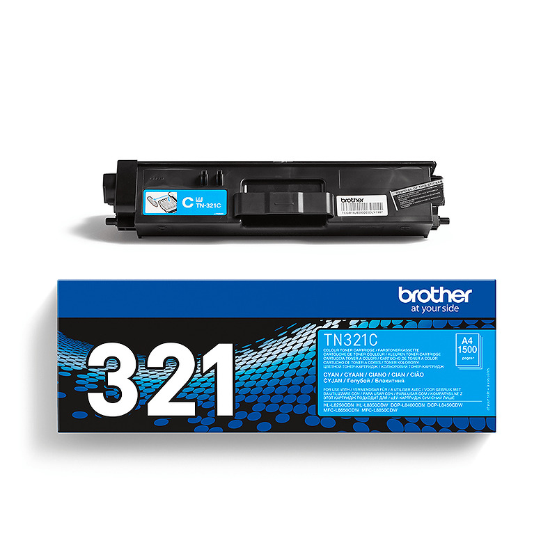 Brother TN-321C tonerpatron 1 stk Original Blå - Billede 4