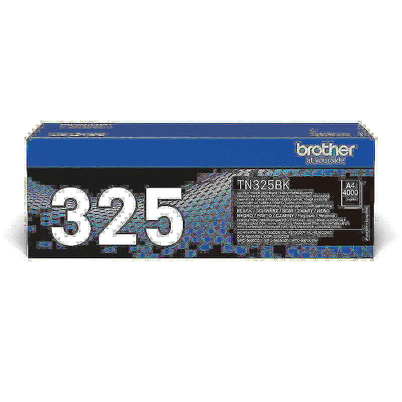 Brother TN-325BK tonerpatron 1 stk Original Sort