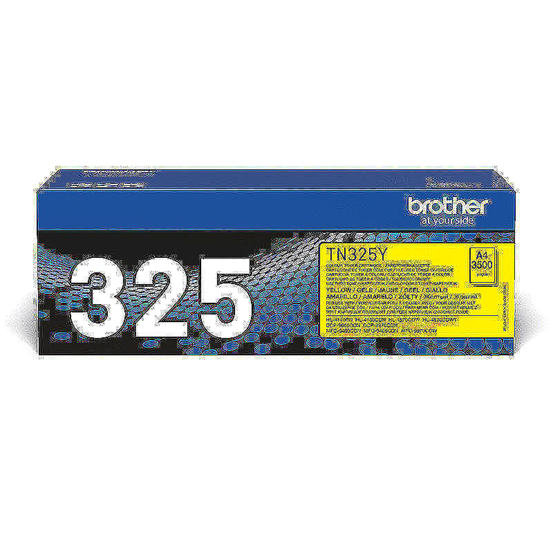 Brother TN-325Y tonerpatron 1 stk Original Gul