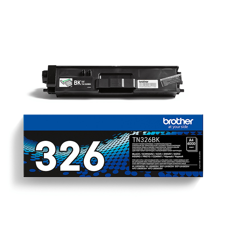 Brother TN-326BK tonerpatron 1 stk Original Sort - Billede 3