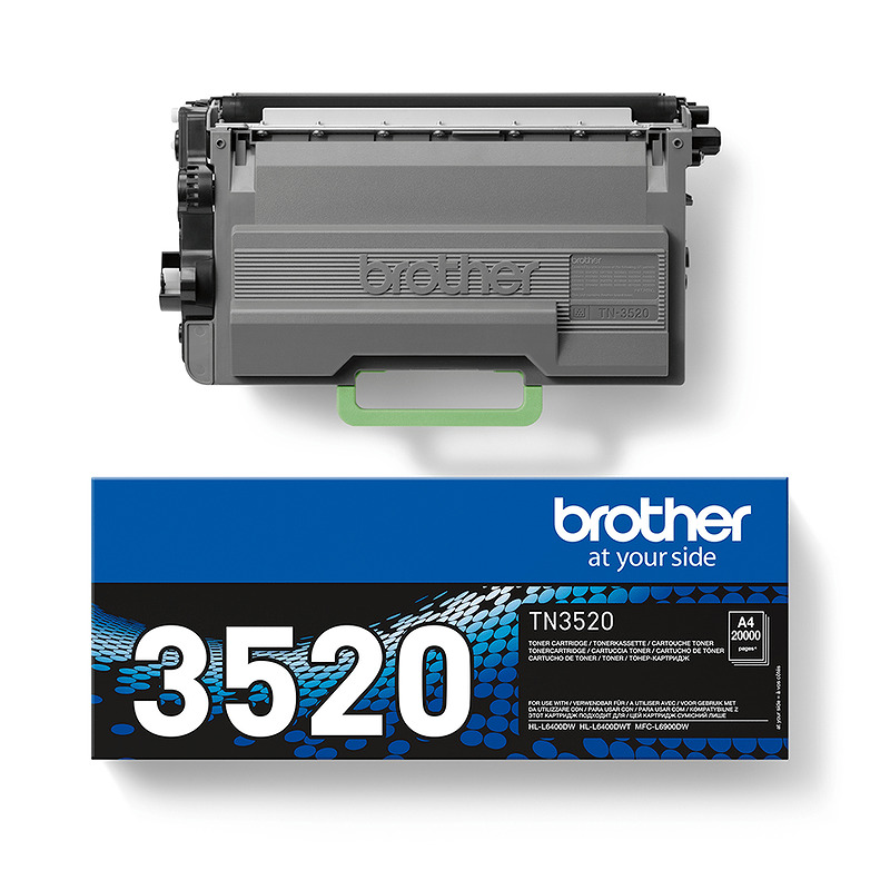 Brother TN-3520 tonerpatron 1 stk Original Sort - Billede 3