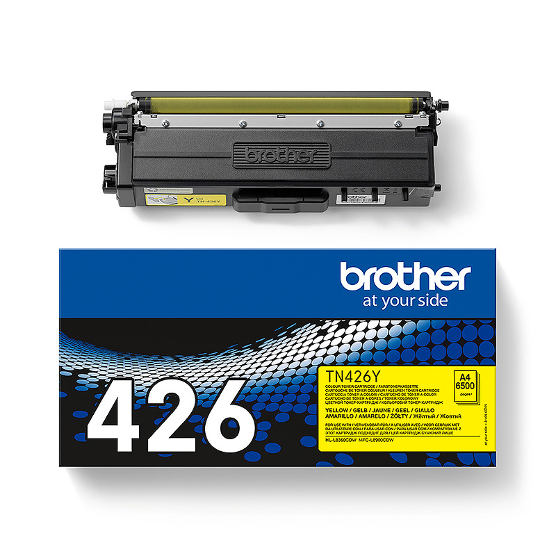 Brother TN-426Y tonerpatron 1 stk Original Gul - Billede 3