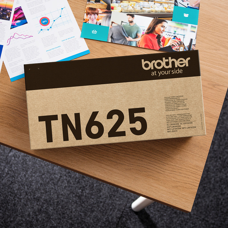 Brother TN-625BK tonerpatron 1 stk Original Sort - Billede 2
