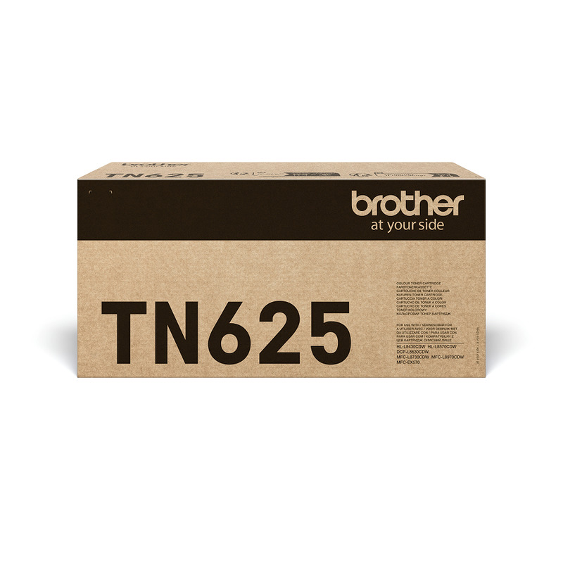 Brother TN-625BK tonerpatron 1 stk Original Sort - Billede 3