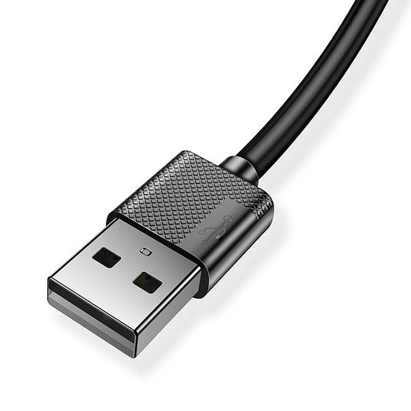 CABLE T-PHOX NETS TYPE-C BLACK 3A ; PVC ; 2M - Billede 2