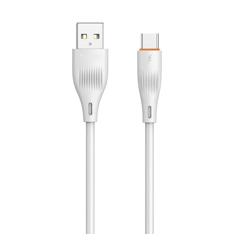 T-PHOX CABLE X-LITE TYPE-C WHITE 1M 3A