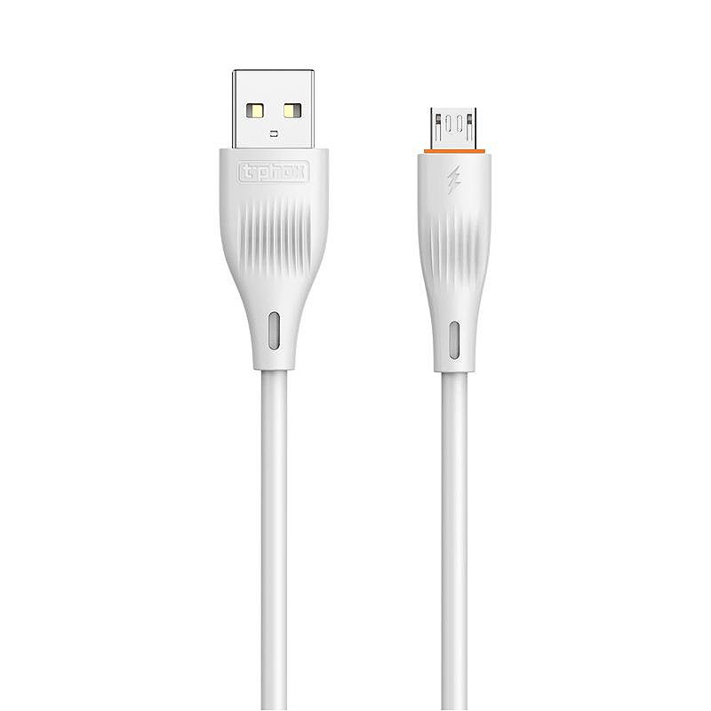 T-PHOX CABLE X-LITE MICRO USB WHITE 1M 3A