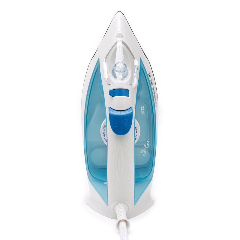 TORNADO TST-1800B strygejern Dampstrygejern Teflon 1800 W Hvid - Billede 2