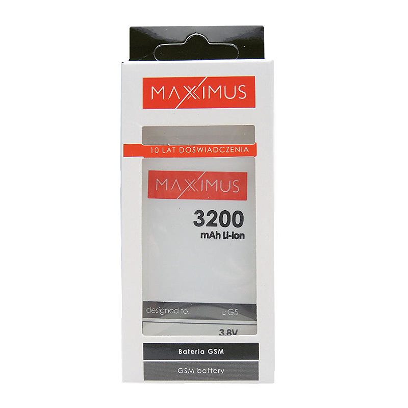 BAT. MAXXIMUS LG G3 2300mAh - Billede 5