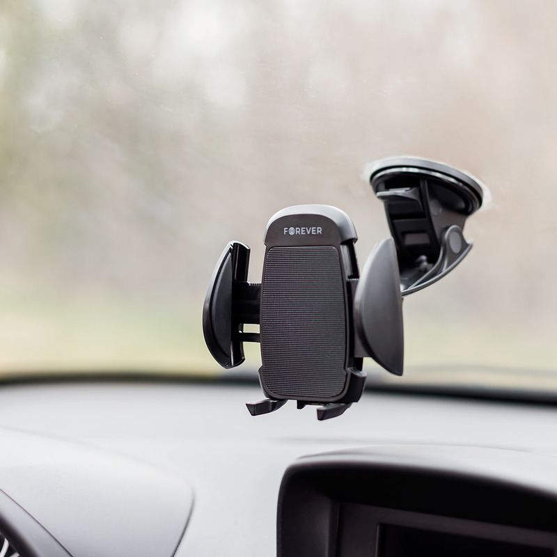 Forever car holder for windshield CH-110 black - Billede 2