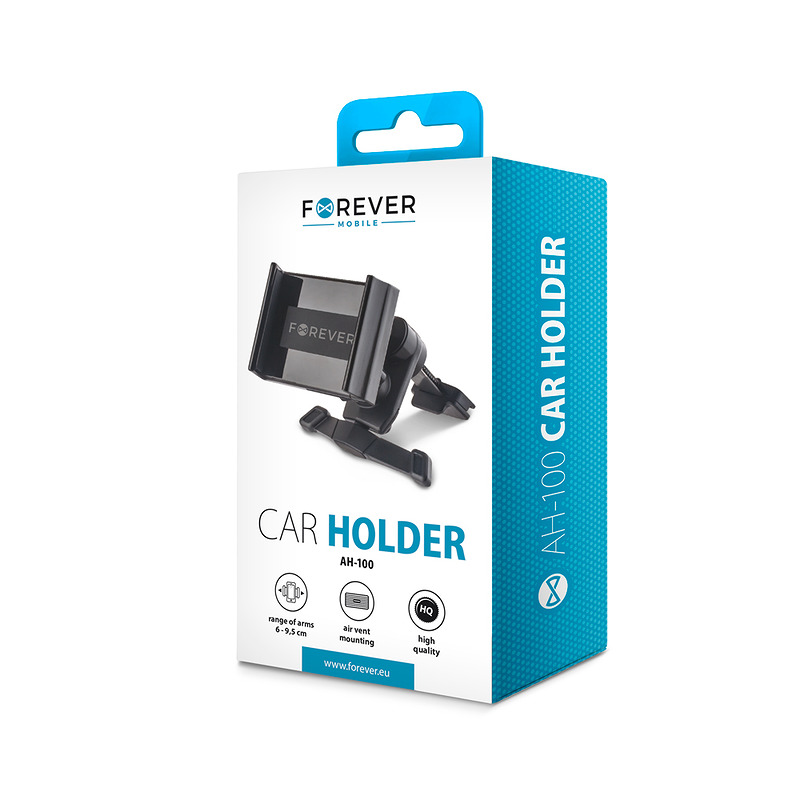 Forever car holder for air vent AH-100 black - Billede 2