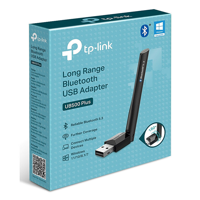 TP-Link UB500 Plus interface-kort/adapter Bluetooth - Billede 7
