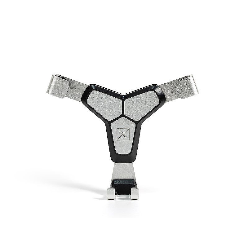 MAXXIMUS IRON CAR HOLDER BLACK/SILVER, GRAVITY / FOR VENT