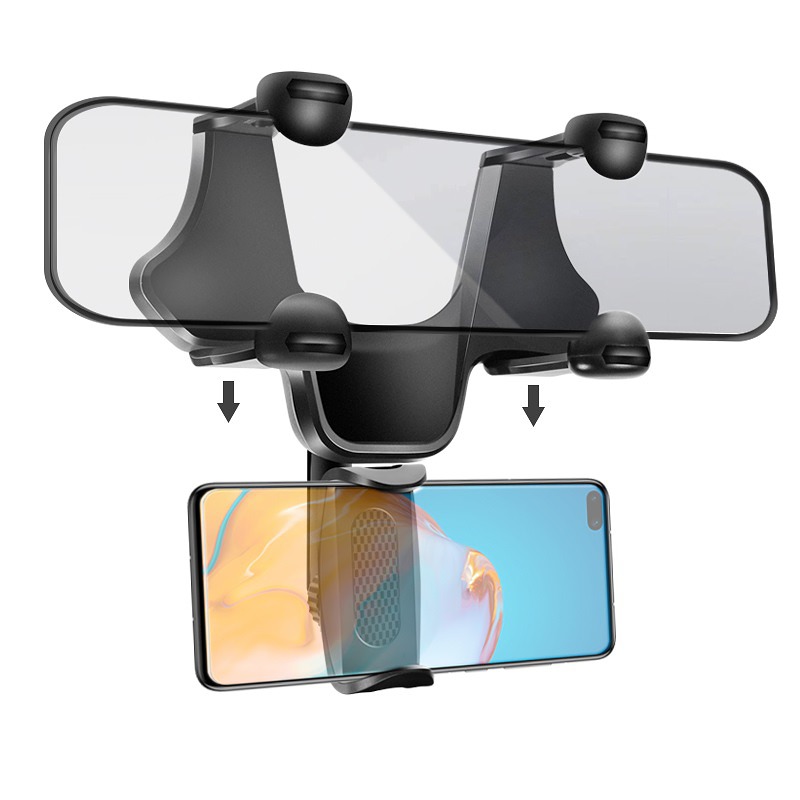 CAR HOLDER TO REARVIEW MIRROR BLACK - Billede 2