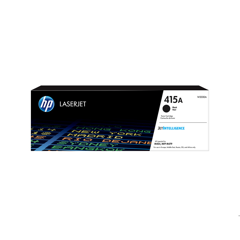 HP Original 415A LaserJet-tonerpatron, sort