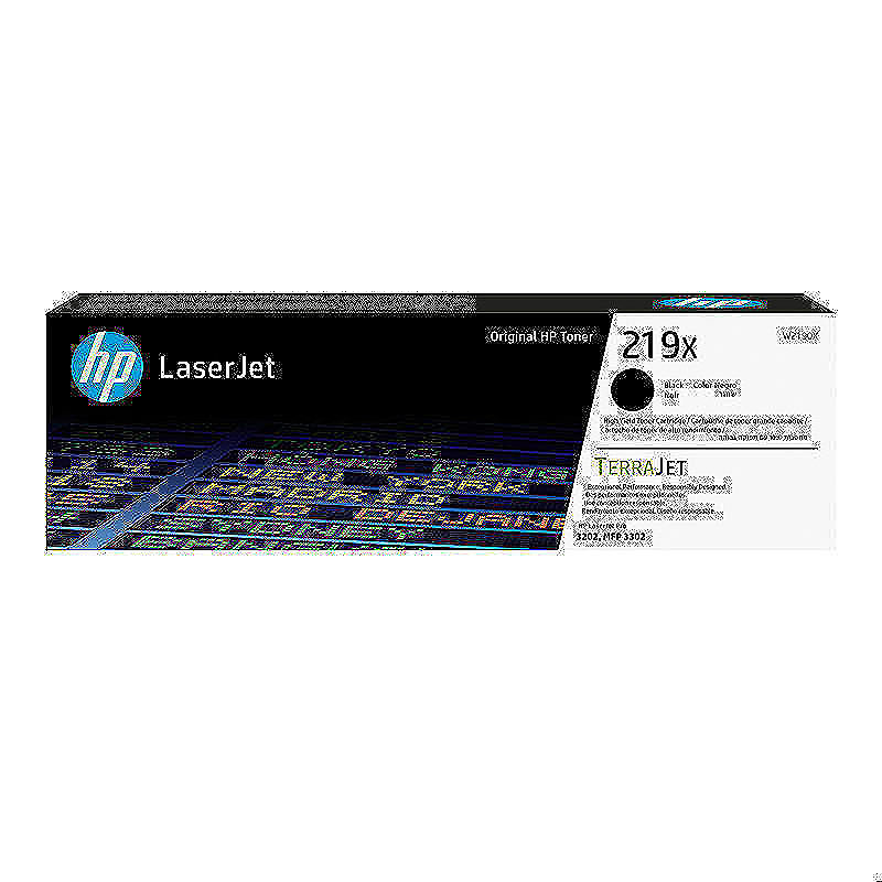 HP 219X original LaserJet-tonerpatron med høj ydelse, sort