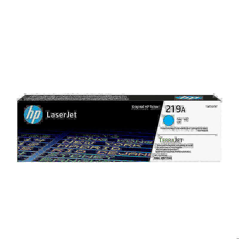 HP 219A original LaserJet-tonerpatron, cyan