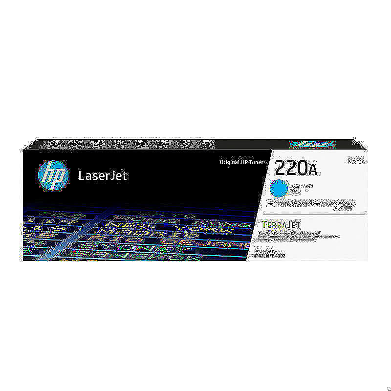 HP 220A original LaserJet-tonerpatron, cyan