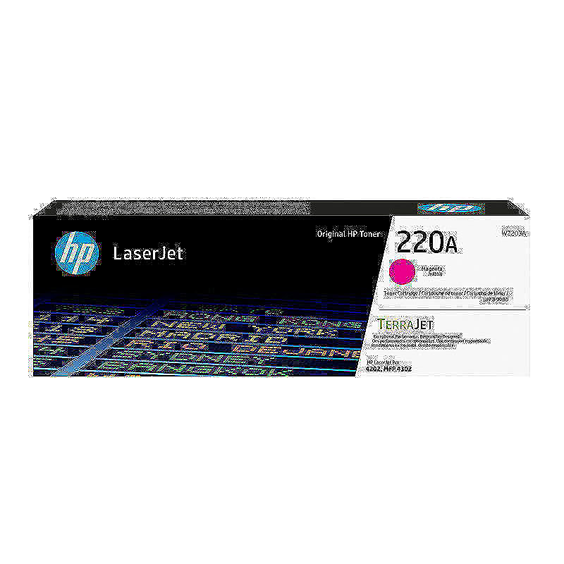 HP 220A original LaserJet-tonerpatron, magenta