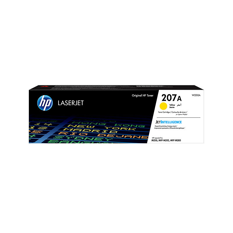 HP 207A Original LaserJet-tonerpatron, gul
